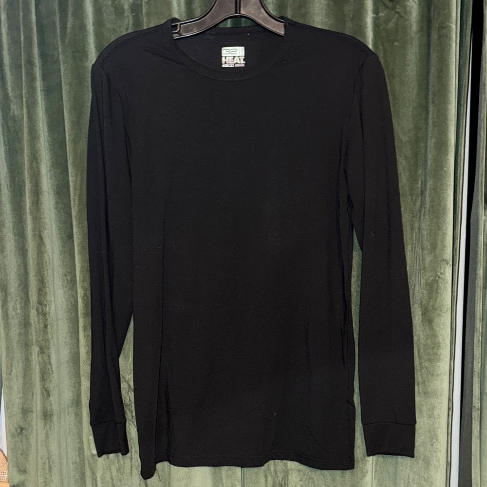 32 Degrees Men's Black Long Sleeve Tee